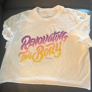 Super Fresh White Graphic Tee